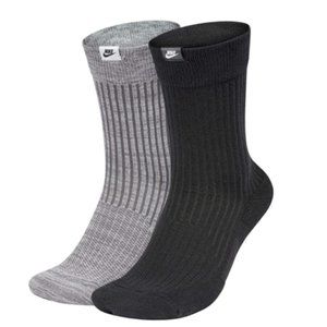 Nike 2-pack SNKR "Just Do It" Crew Socks